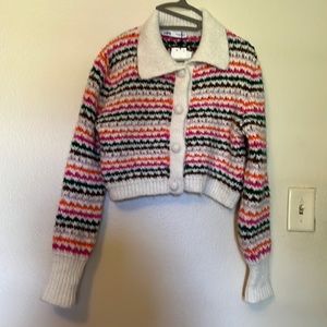 Beautiful cropped Zara cardigan sz s